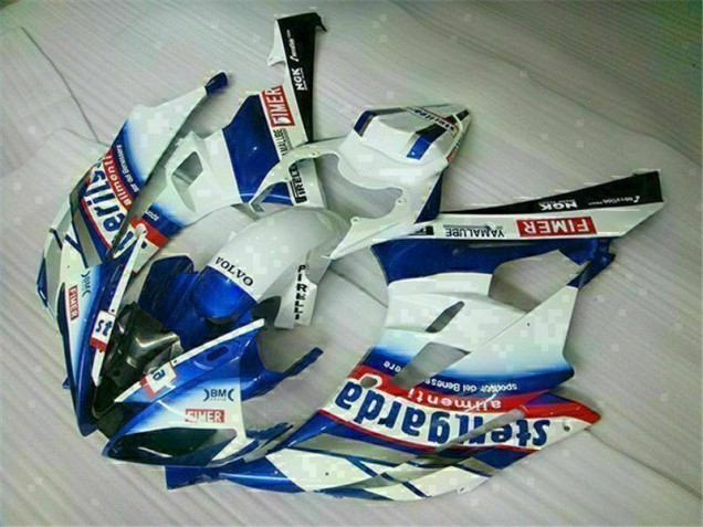 R6 2006-2007 Verkleidungen - Weiß Blau R6 2006-2007 Verkleidungen - Weiß Blau
