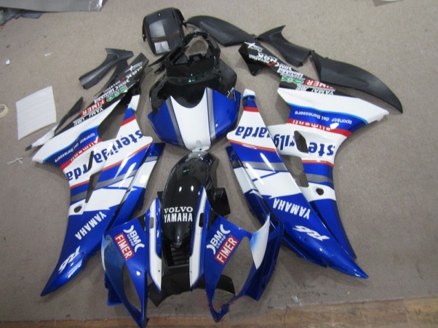 R6 2006-2007 Verkleidungen - Weiß Blau Sterilgarda Volvo