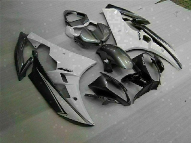 R6 2006-2007 Verkleidungen - Weiß Silber