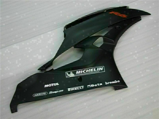 R6 2006-2007 VollVerkleidungen & Plastik - Schwarz