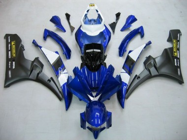 R6 2006-2007 Vollverkleidung - Blau Schwarz