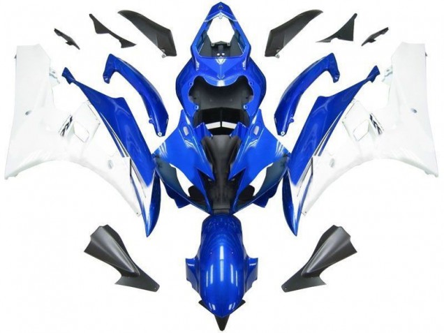 R6 2006-2007 Vollverkleidung - Blau Weiß