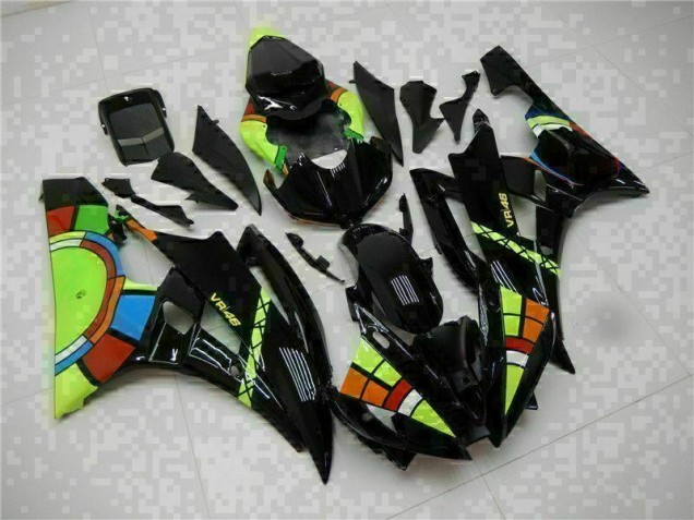 R6 2006-2007 Vollverkleidung - Schwarz