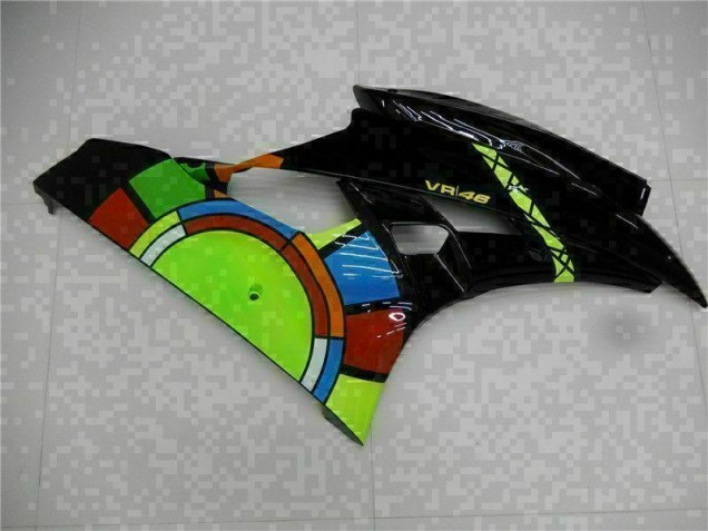 R6 2006-2007 Vollverkleidung - Schwarz
