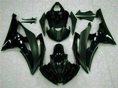 R6 2008-2016 Motorrad Verkleidungen - Schwarz