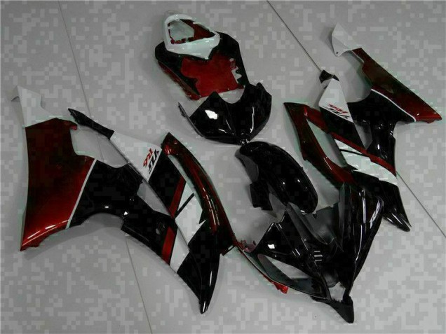 R6 2008-2016 Motorrad Vollverkleidung - Schwarz R6 2008-2016 Motorrad Vollverkleidung - Schwarz