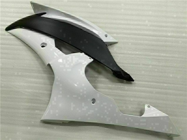 R6 2008-2016 Verkleidung & Plastik - Weiß Schwarz R6 2008-2016 Verkleidung & Plastik - Weiß Schwarz