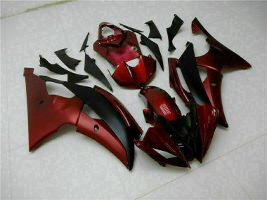 R6 2008-2016 Verkleidung - Rot Schwarz