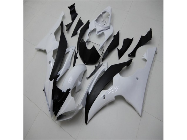 R6 2008-2016 Verkleidung - Weiß Schwarz R6 2008-2016 Verkleidung - Weiß Schwarz