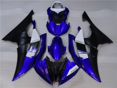 R6 2008-2016 Verkleidungen - Blau Schwarz