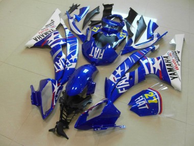 R6 2008-2016 Verkleidungen - Blau Star Fiat