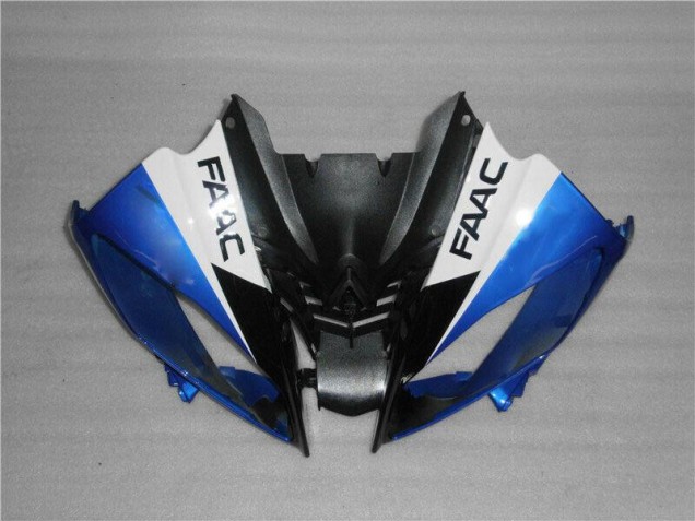 R6 2008-2016 Verkleidungen - Blau Weiß FAAC R6 2008-2016 Verkleidungen - Blau Weiß FAAC