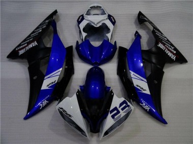 R6 2008-2016 Verkleidungen - Blau Weiß Schwarz YEC 23