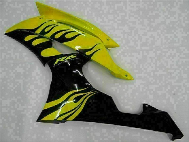 R6 2008-2016 Verkleidungen - Gelb Schwarz R6 2008-2016 Verkleidungen - Gelb Schwarz