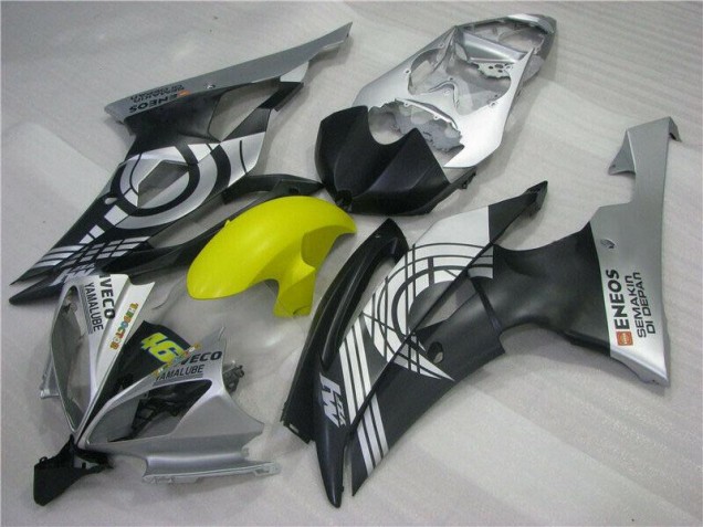 R6 2008-2016 Verkleidungen - Gelb Schwarz Silber R6 2008-2016 Verkleidungen - Gelb Schwarz Silber