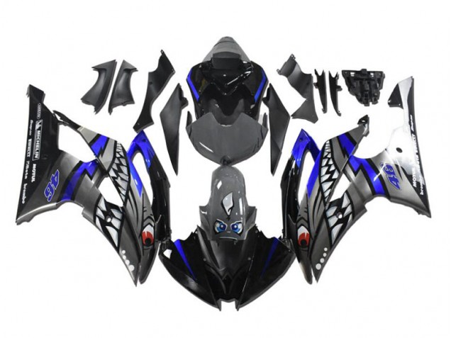 R6 2008-2016 Verkleidungen - Grau Blau Hai R6 2008-2016 Verkleidungen - Grau Blau Hai
