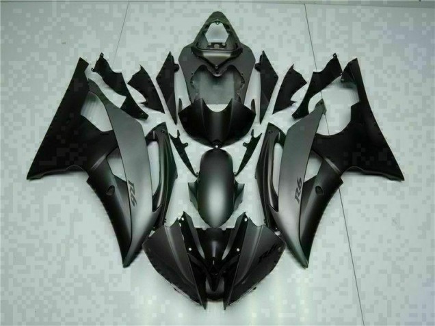 R6 2008-2016 Verkleidungen - Grau Schwarz R6 2008-2016 Verkleidungen - Grau Schwarz