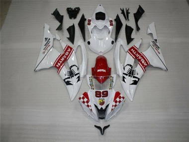 R6 2008-2016 Verkleidungen Komplett Sets - Weiß