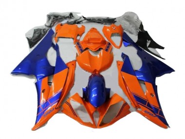 R6 2008-2016 Verkleidungen - Orange Blau