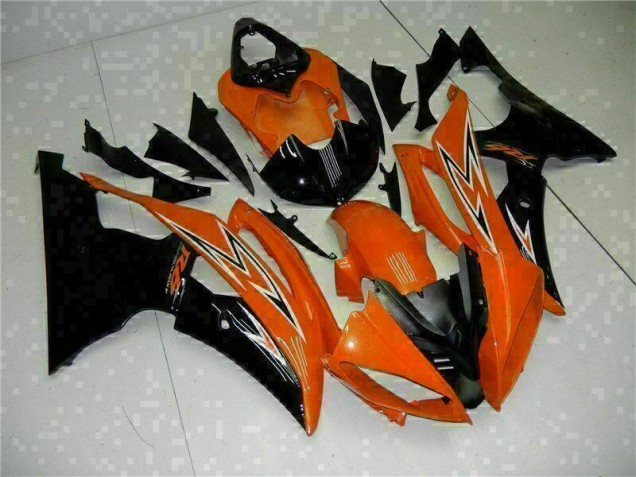 R6 2008-2016 Verkleidungen - Orange Schwarz R6 2008-2016 Verkleidungen - Orange Schwarz