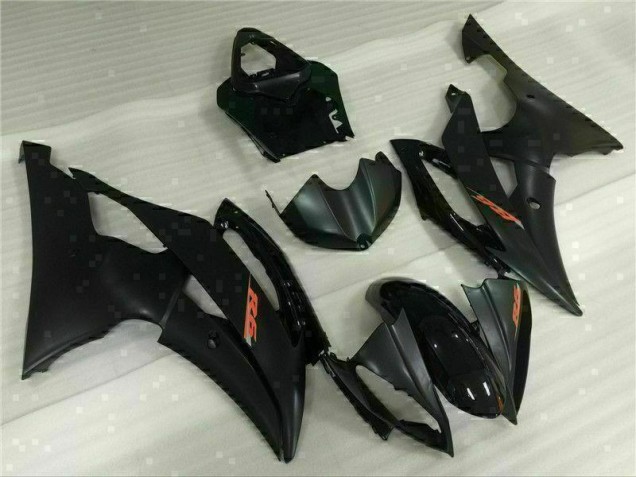 R6 2008-2016 Verkleidungen Plastik Kits - Schwarz