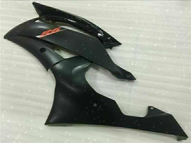 R6 2008-2016 Verkleidungen Plastik Kits - Schwarz