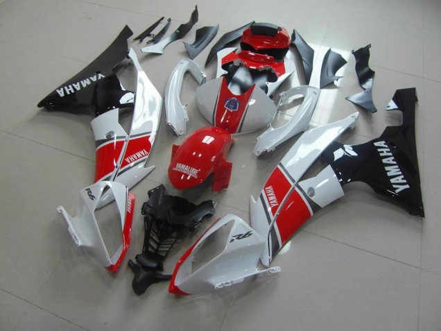 R6 2008-2016 Verkleidungen & Plastik - Rot Weiß Schwarz R6 2008-2016 Verkleidungen & Plastik - Rot Weiß Schwarz