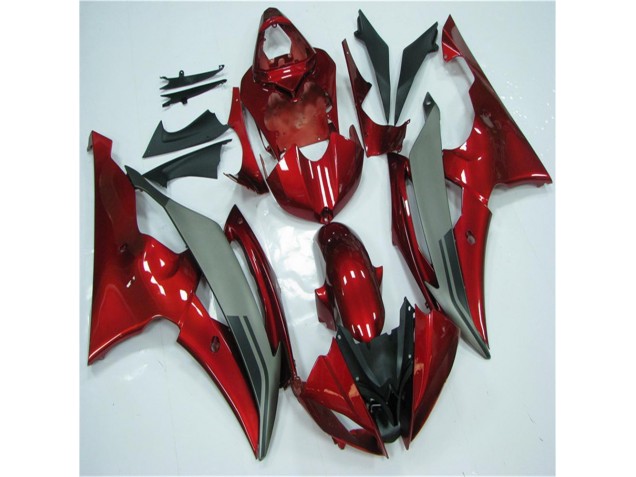 R6 2008-2016 Verkleidungen - Rot Grau R6 2008-2016 Verkleidungen - Rot Grau