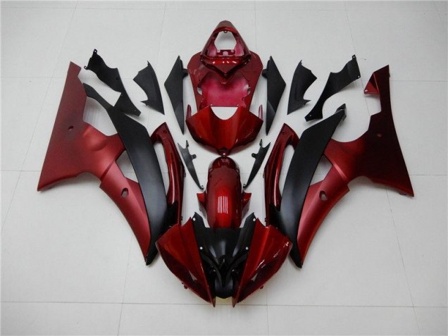R6 2008-2016 Verkleidungen - Rot Schwarz R6 2008-2016 Verkleidungen - Rot Schwarz