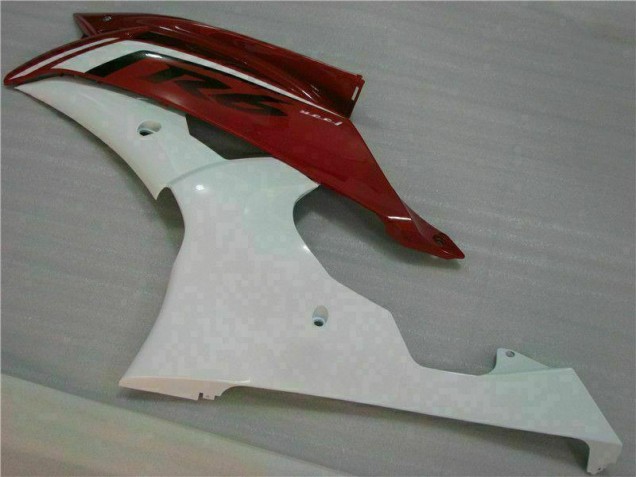 R6 2008-2016 Verkleidungen - Rot Weiß R6 2008-2016 Verkleidungen - Rot Weiß