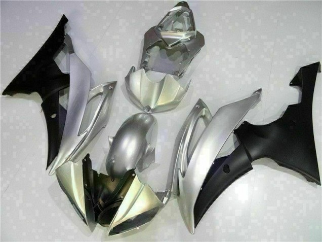 R6 2008-2016 Verkleidungen - Silber Schwarz R6 2008-2016 Verkleidungen - Silber Schwarz