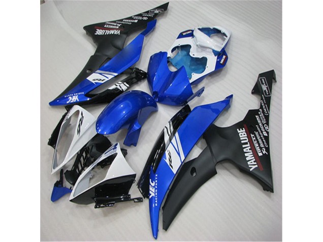 R6 2008-2016 Verkleidungen - Weiß Blau Schwarz R6 2008-2016 Verkleidungen - Weiß Blau Schwarz