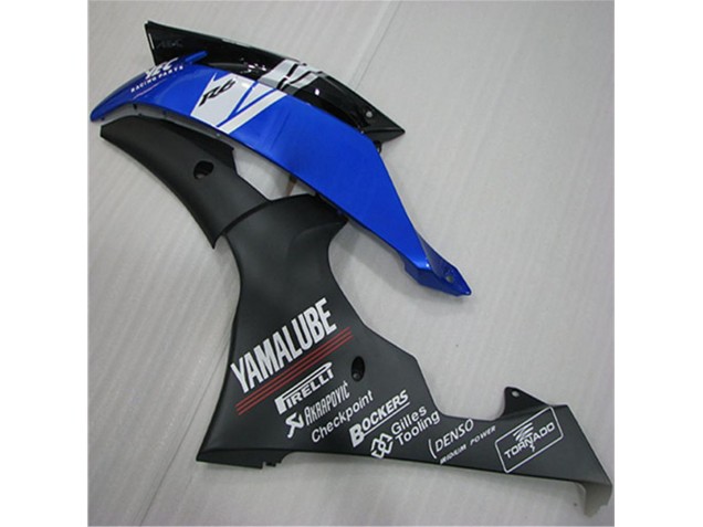 R6 2008-2016 Verkleidungen - Weiß Blau Schwarz R6 2008-2016 Verkleidungen - Weiß Blau Schwarz