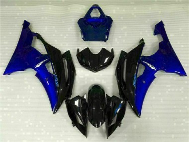 R6 2008-2016 Vollverkleidung - Blau Schwarz