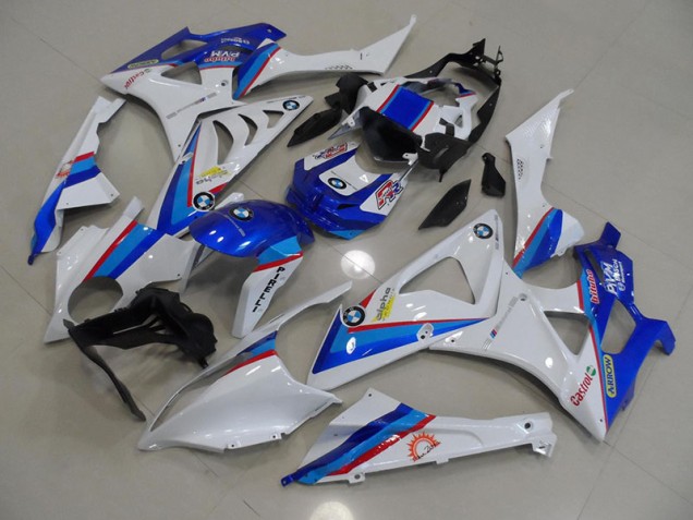 S1000RR 2009-2014 Verkleidung - Blau Weiß S1000RR 2009-2014 Verkleidung - Blau Weiß