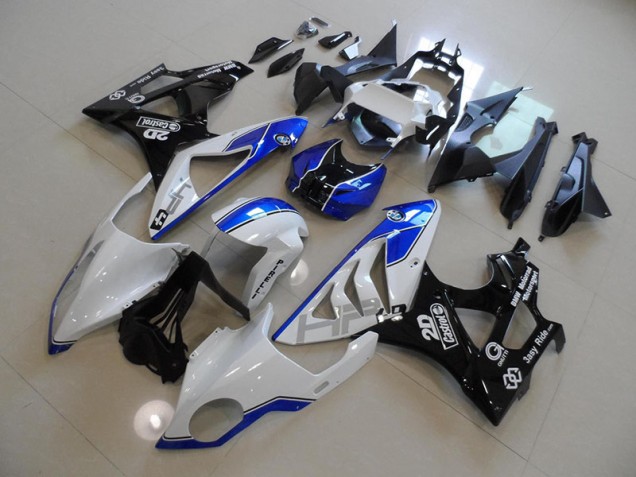 S1000RR 2009-2014 Verkleidung - Weiß Blau S1000RR 2009-2014 Verkleidung - Weiß Blau