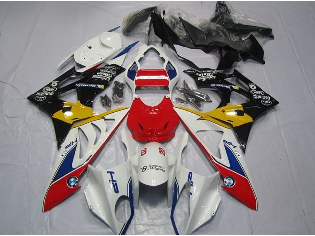 S1000RR 2009-2014 Verkleidungen - Rot Weiß Gelb S1000RR 2009-2014 Verkleidungen - Rot Weiß Gelb