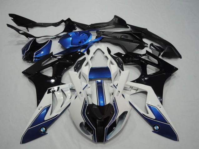 S1000RR 2009-2014 Verkleidungen - Schwarz Weiß Blau S1000RR 2009-2014 Verkleidungen - Schwarz Weiß Blau