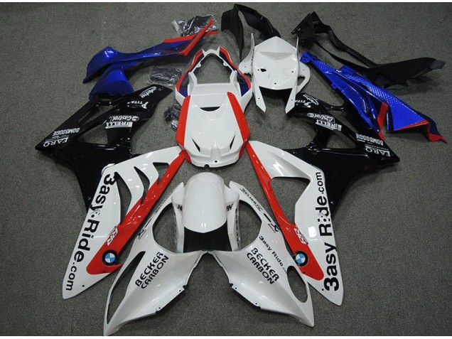 S1000RR 2009-2014 Verkleidungen - Weiß Blau Rot S1000RR 2009-2014 Verkleidungen - Weiß Blau Rot