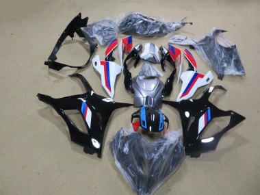 S1000RR 2019-2021 Verkleidung - Schwarz Weiß Rot Blau