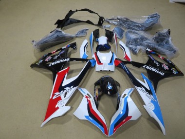 S1000RR 2019-2021 Verkleidungen - Weiß Blau Rot Schwarz