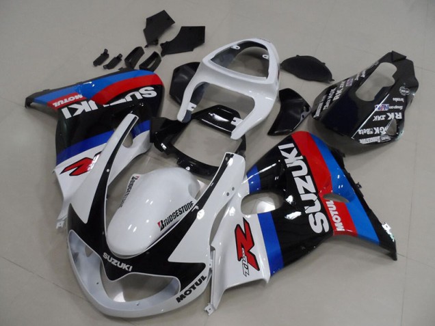 TL1000R 1998-2003 Verkleidungen - Weiß Blau Motul TL1000R 1998-2003 Verkleidungen - Weiß Blau Motul