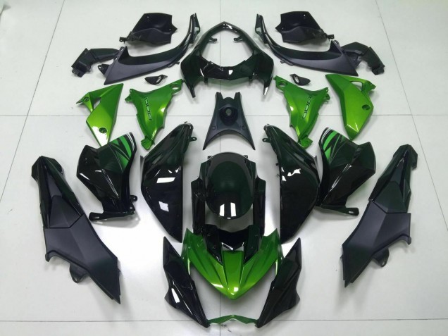 Z800 2013-2016 Verkleidungen - Grün Schwarz Z800 2013-2016 Verkleidungen - Grün Schwarz