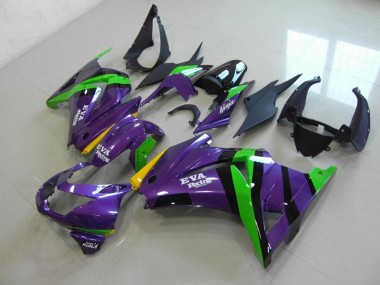 ZX 250R 2008-2012 Verkleidungen - Lila EVA Rennen