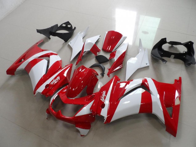 ZX 250R 2008-2012 Verkleidungen - Rot Weiß
