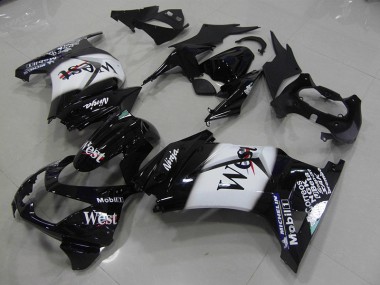 ZX 250R 2008-2012 Verkleidungen - Schwarz West