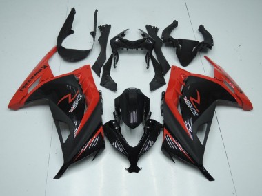ZX 300R 2013-2016 Verkleidung - Rot Schwarz