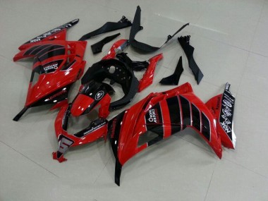 ZX 300R 2013-2016 Verkleidungen - Rot Schwarz Airfore