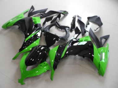 ZX 300R 2013-2016 Vollverkleidung - Schwarz Grün