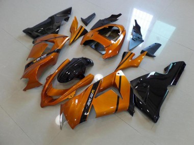 ZX10R 2003-2005 Verkleidungen - Gold Schwarz